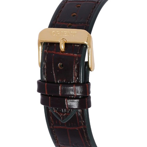 Đồng hồ ORIENT Bambino 42 mm Nam FAC08002F0 Màu Nâu