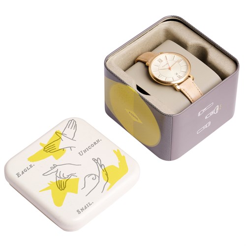 Đồng hồ FOSSIL Carlie 36 mm Nữ ES3487 Màu Kem