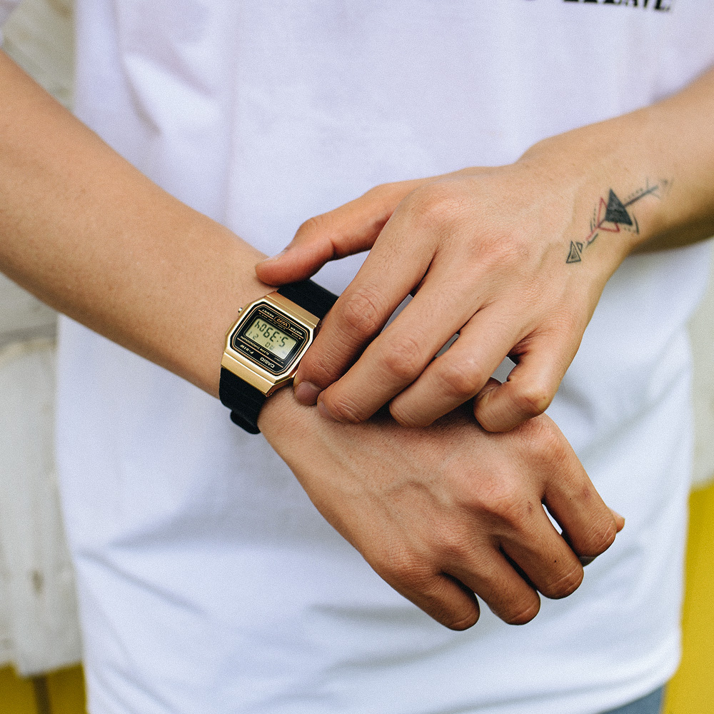 Đồng hồ CASIO 33 mm Nam F-91WM-9ADF