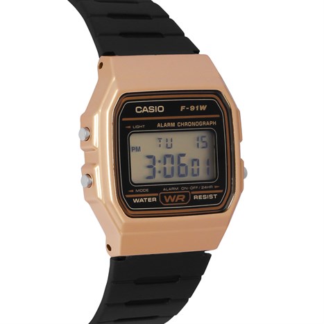 Đồng hồ CASIO 33 mm Nam F-91WM-9ADF Màu Đen