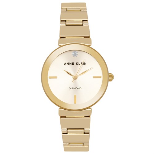 Đồng hồ ANNE KLEIN 28 mm Nữ AK/2434CHGB Màu Vàng