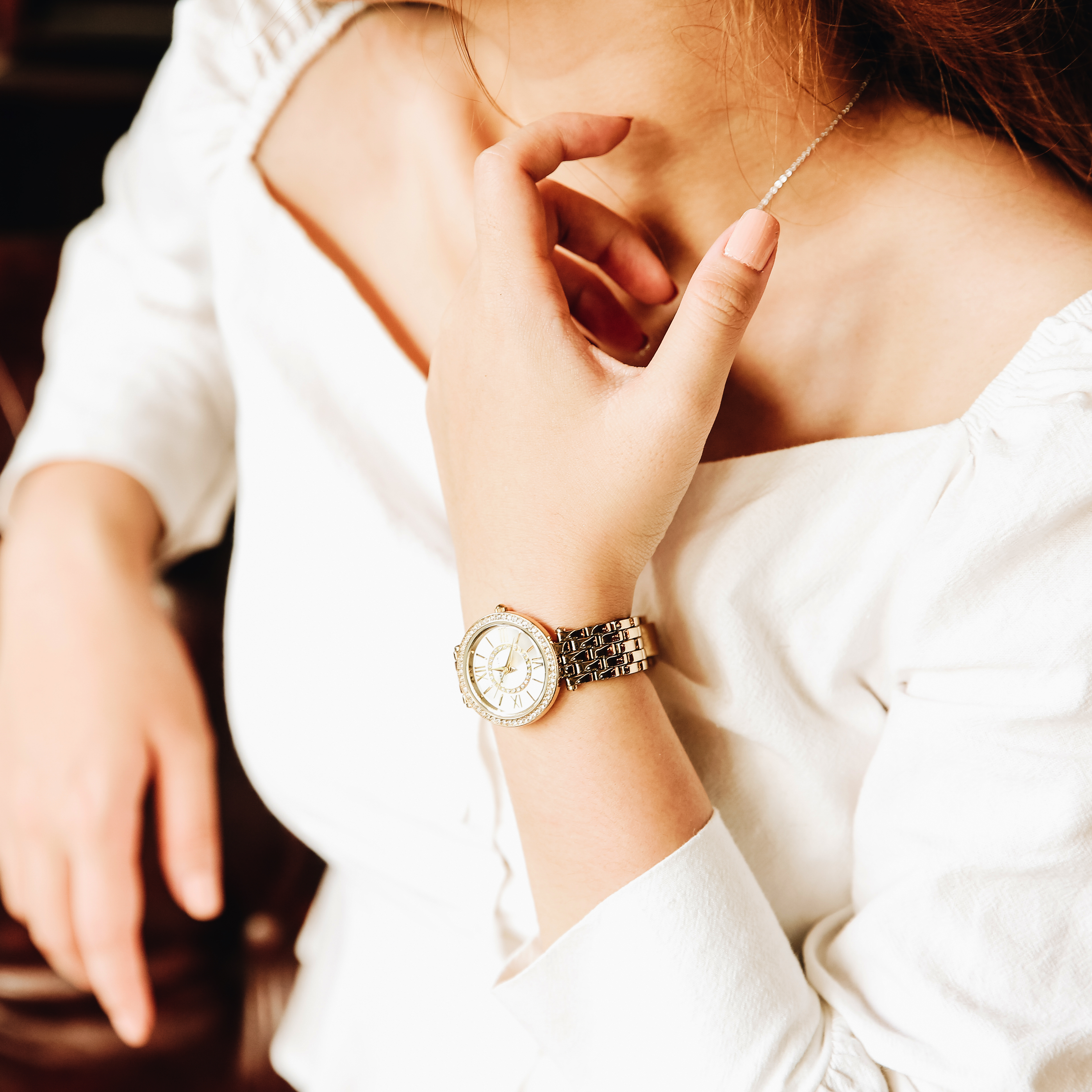 Đồng hồ ANNE KLEIN 30 mm Nữ AK/2966SVGB