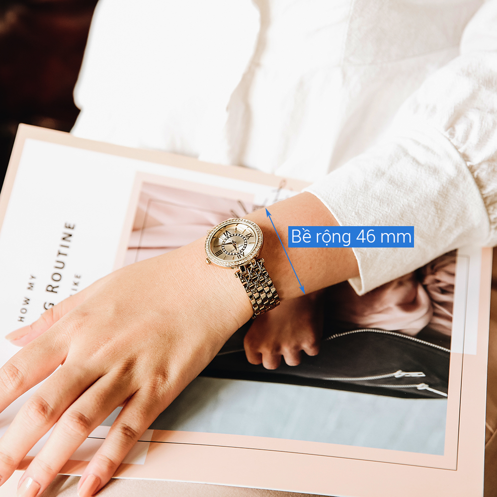 Đồng hồ ANNE KLEIN 30 mm Nữ AK/2966SVGB