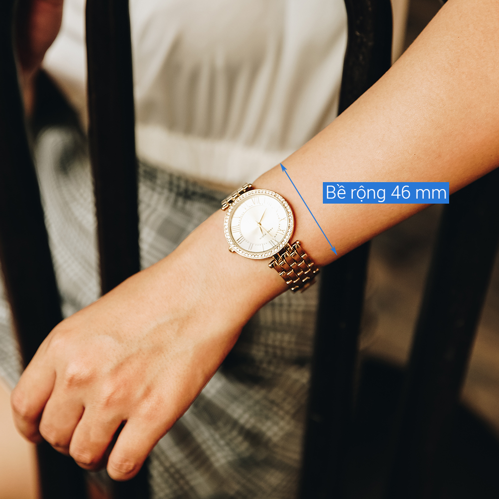 Đồng hồ ANNE KLEIN 34 mm Nữ AK/2230CHGB