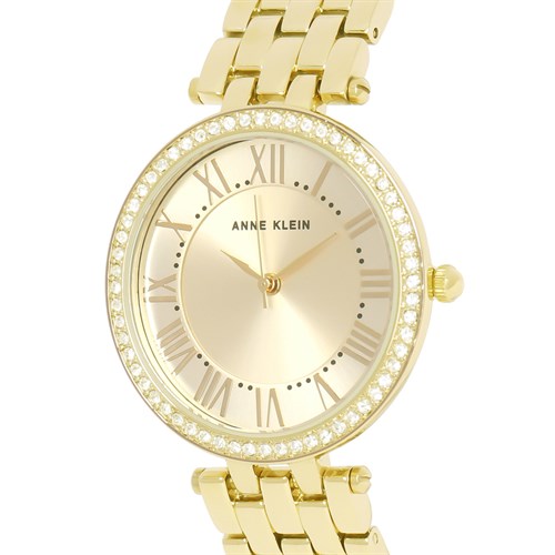 Đồng hồ ANNE KLEIN 34 mm Nữ AK/2230CHGB Màu Vàng
