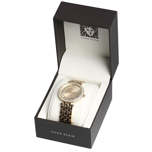 Đồng hồ ANNE KLEIN 34 mm Nữ AK/2230CHGB Màu Vàng