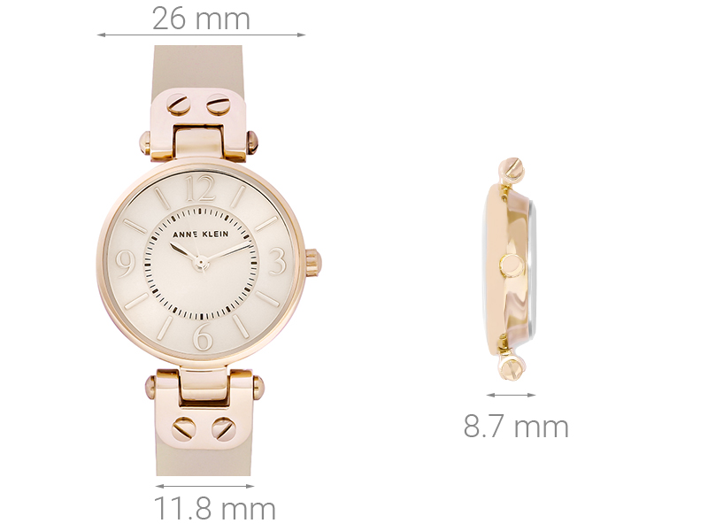 Đồng hồ ANNE KLEIN 26 mm Nữ 10/9442RGLP Màu Hồng