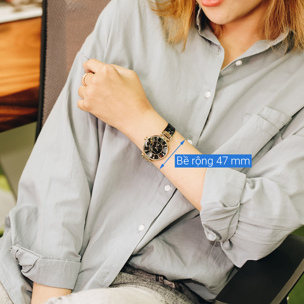 Đồng hồ ANNE KLEIN 34.1 mm Nữ AK/1396BMBK