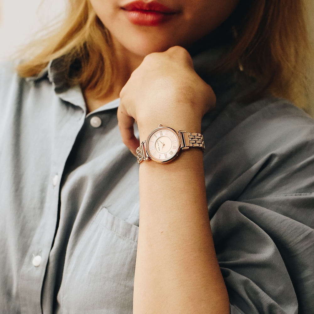 Đồng hồ ANNE KLEIN 30 mm Nữ AK/2158RGRG