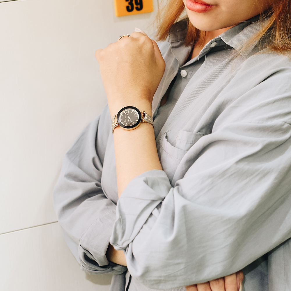 Đồng hồ ANNE KLEIN 30 mm Nữ AK/1906BKGB