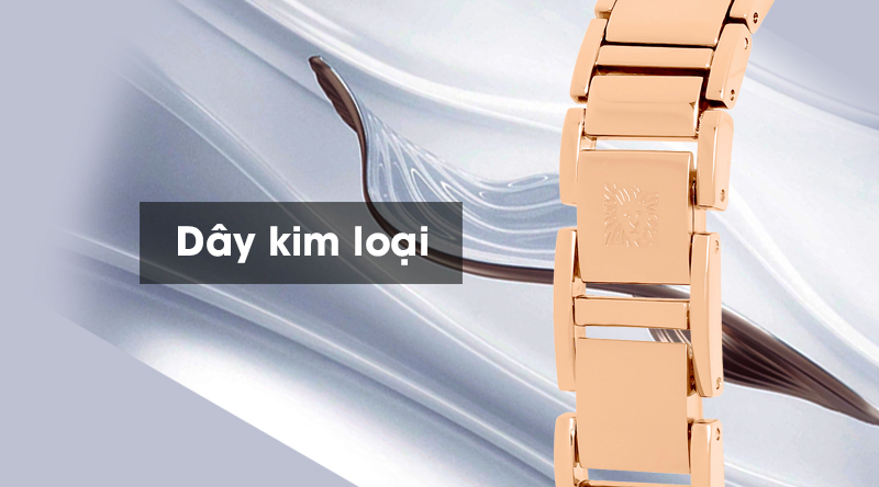 Đồng hồ nữ Anne Klein AK/3200RGRG có dây đeo bền bỉ Đồng hồ nữ Anne Klein AK/3200RGRG có dây đeo bền bỉ