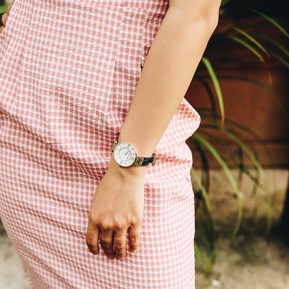 Đồng hồ ANNE KLEIN 34 mm Nữ AK/3228MPNV