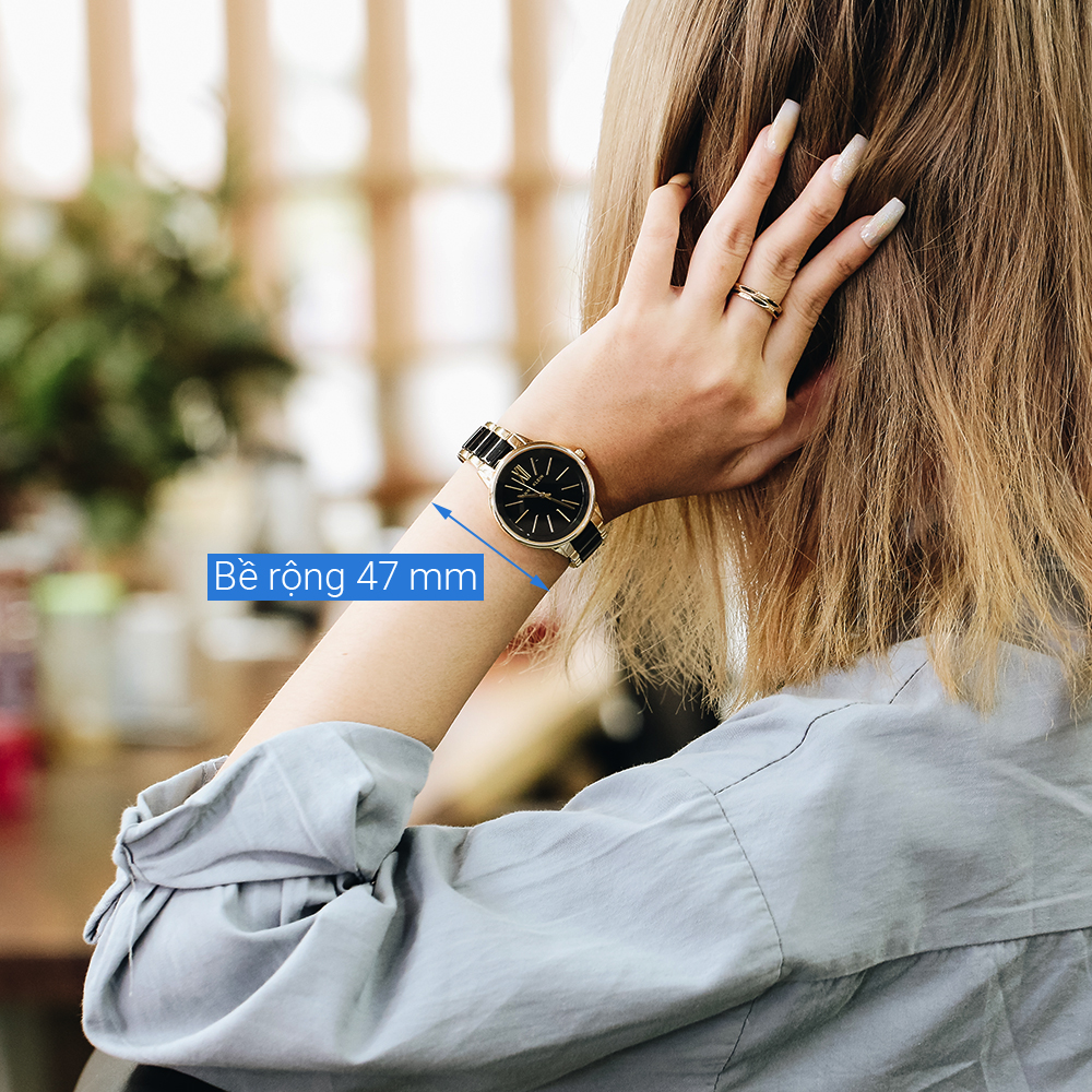 Đồng hồ ANNE KLEIN 36.8 mm Nữ AK/1412BKGB