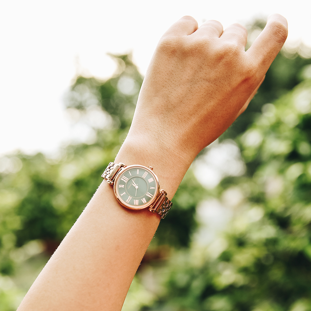 Đồng hồ ANNE KLEIN 30 mm Nữ AK/2158GNRG