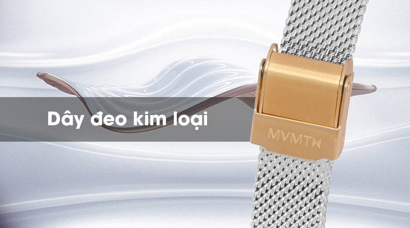 Đồng hồ nữ MVMT D-FB01-SG có dây đeo kim loại Đồng hồ nữ MVMT D-FB01-SG có dây đeo kim loại