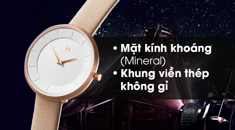 Đồng hồ Nữ MVMT D-FB01-RGNU có khả năng chịu va đập tốt Đồng hồ Nữ MVMT D-FB01-RGNU có khả năng chịu va đập tốt