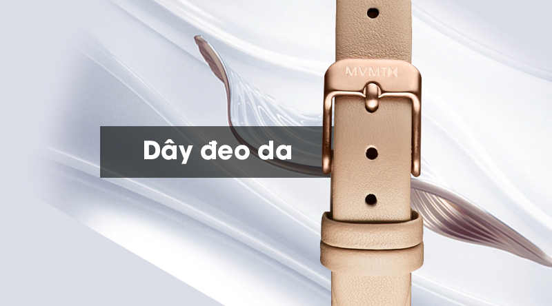 Đồng hồ Nữ MVMT D-FB01-RGNU có dây đeo nhẹ nhàng và êm ái Đồng hồ Nữ MVMT D-FB01-RGNU có dây đeo nhẹ nhàng và êm ái