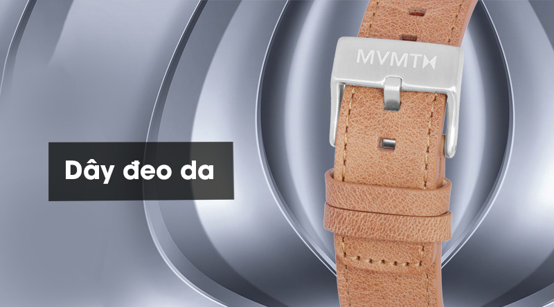 Đồng hồ nam MVMT D-MC02-WT có dây đeo ôm sát cổ tay