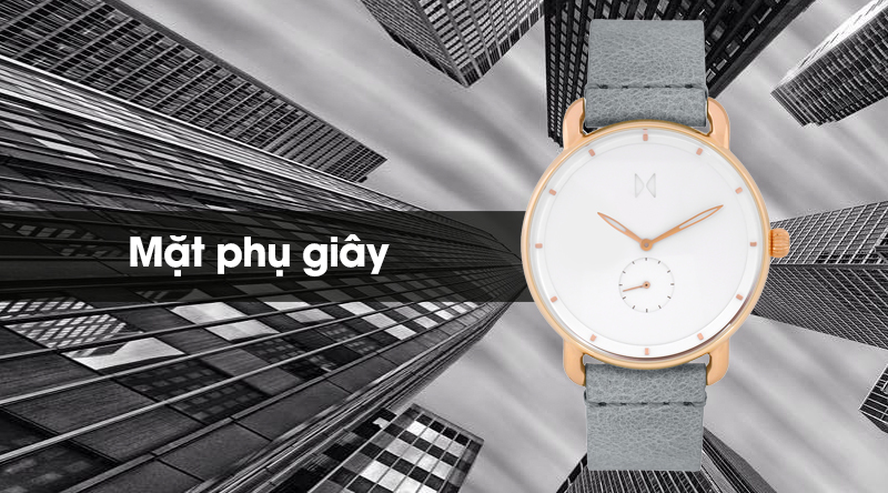 Đồng hồ nam MVMT D-MR01-RGGR có mặt phụ giây 