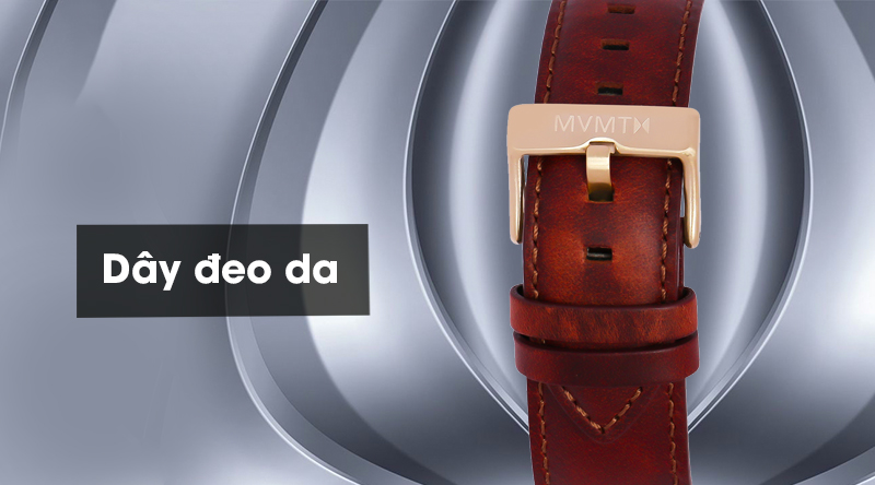 Đồng hồ nam MVMT D-MT01-WBR có dây đeo ôm sát cổ tay Đồng hồ nam MVMT D-MT01-WBR có dây đeo ôm sát cổ tay
