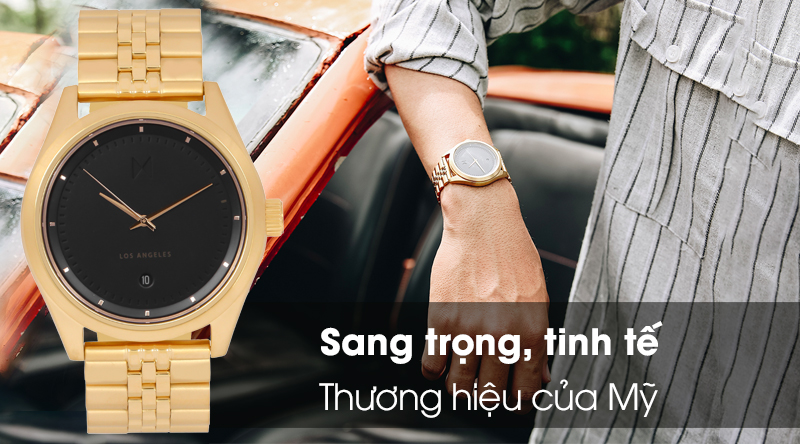 Đồng hồ nam MVMT D-TC01-BG có thiết kế thanh lịch