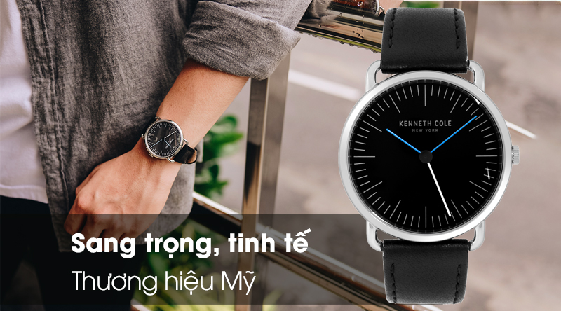 Đồng hồ Nam Kenneth Cole KC50777001 thiết kế đơn giản và tinh tế Đồng hồ Nam Kenneth Cole KC50777001 thiết kế đơn giản và tinh tế