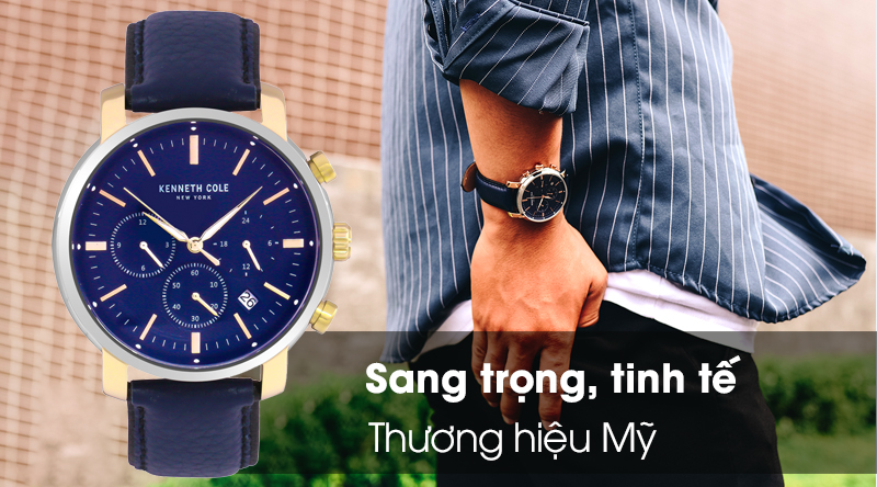 Đồng hồ Nam Kenneth Cole KC50775002 thiết kế nam tính và sang trọng