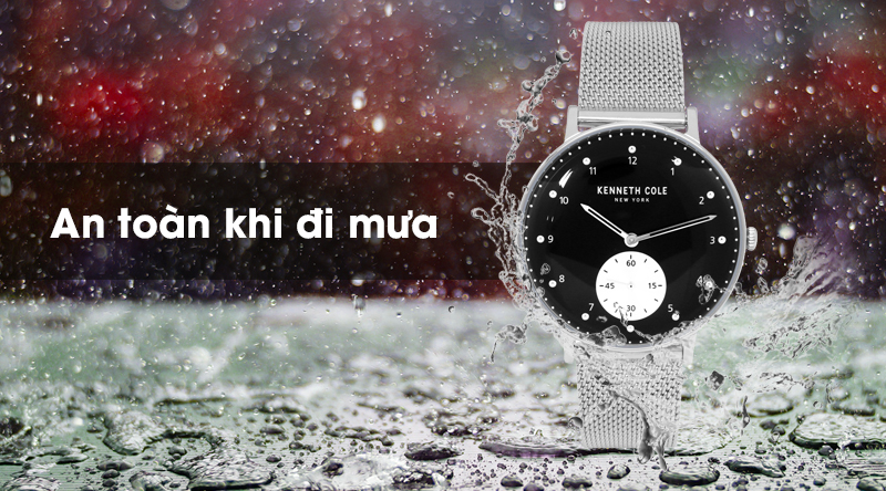 Đồng hồ nam Kenneth Cole KC50238002 an toàn khi đi mưa Đồng hồ nam Kenneth Cole KC50238002 an toàn khi đi mưa