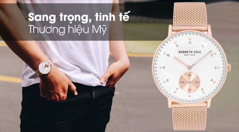 Đồng hồ Nam Kenneth Cole KC50238001 thiết kế thời trang và sang trọng