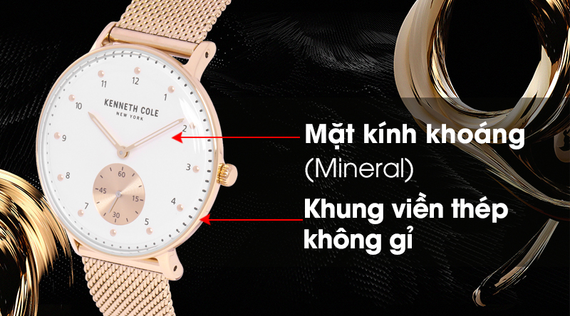 Đồng hồ Nam Kenneth Cole KC50238001 có khả năng chịu lực tốt