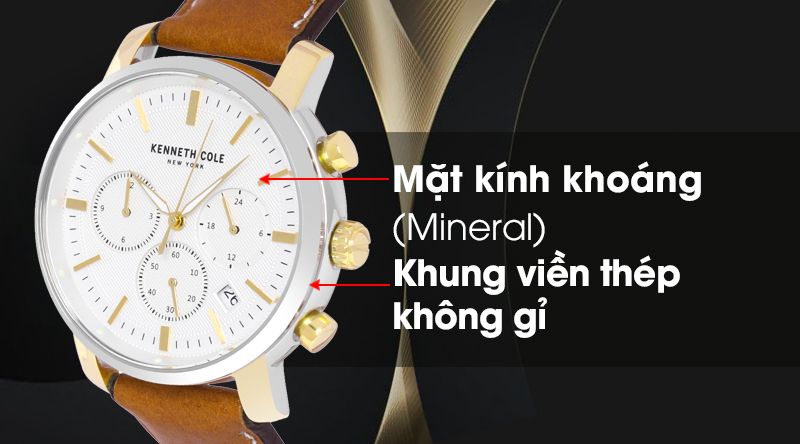 Đồng hồ Nam Kenneth Cole KC50236004 có khả năng chịu lực tốt Đồng hồ Nam Kenneth Cole KC50236004 có khả năng chịu lực tốt