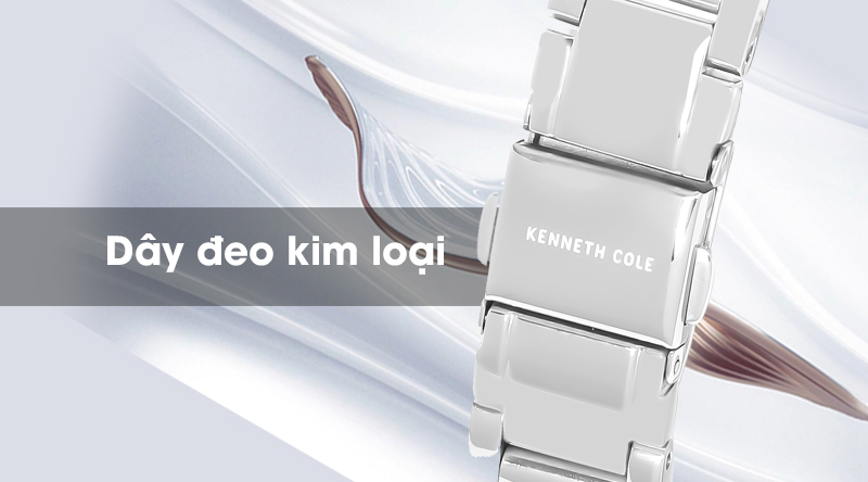 Đồng hồ nữ Kenneth Cole KC50798001 có dây đeo cho cảm giác mát tay Đồng hồ nữ Kenneth Cole KC50798001 có dây đeo cho cảm giác mát tay