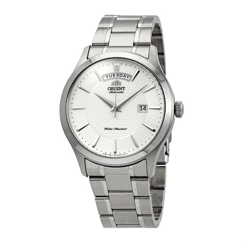 Đồng hồ ORIENT 41 mm Nam FEV0V001WH Màu Bạc