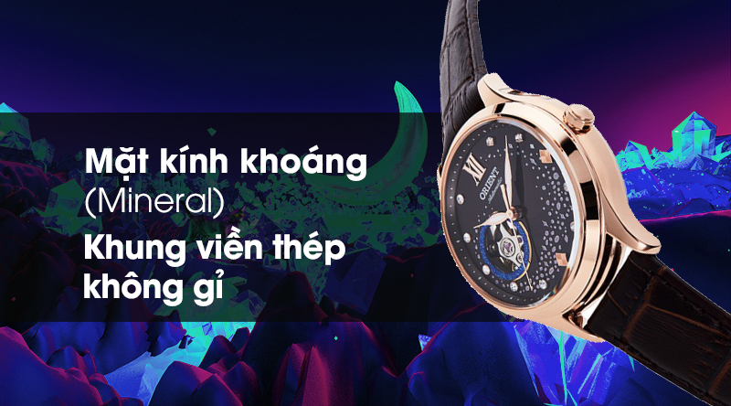 Đồng hồ Nữ Orient RA-AG0017Y10B có khả năng chịu va đập tốt Đồng hồ Nữ Orient RA-AG0017Y10B có khả năng chịu va đập tốt