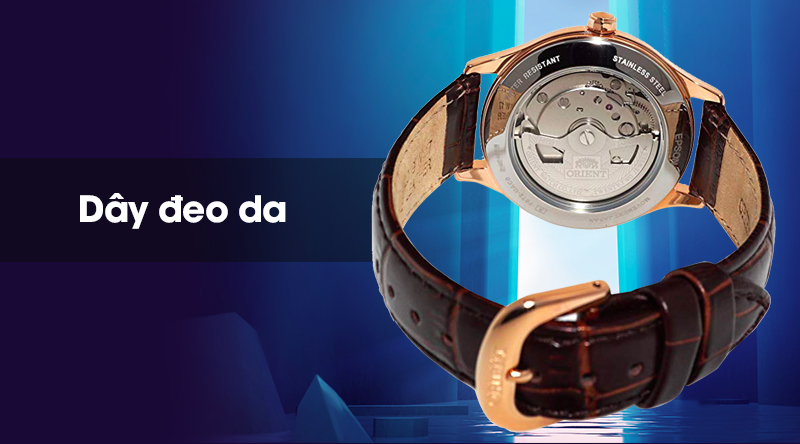 Đồng hồ Nữ Orient RA-AG0017Y10B có dây đeo nhẹ nhàng và êm ái Đồng hồ Nữ Orient RA-AG0017Y10B có dây đeo nhẹ nhàng và êm ái