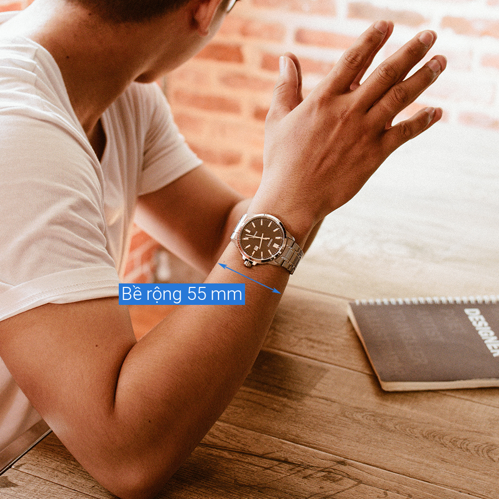 Đồng hồ ORIENT 41 mm Nam SUNE5003B0