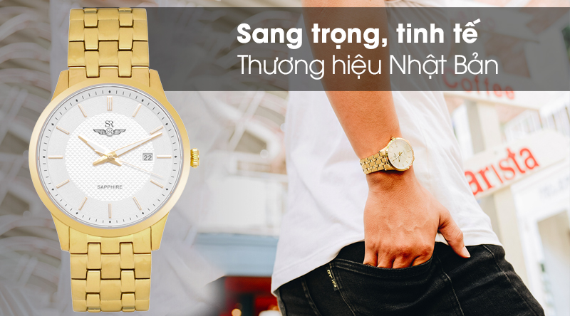 Đồng hồ nam SR Watch SG7332.1402 có thiết kế sang trọng Đồng hồ nam SR Watch SG7332.1402 có thiết kế sang trọng