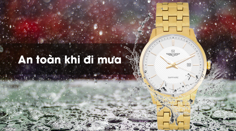 Đồng hồ nam SR Watch SG7332.1402 có hệ số chống nước 3 ATM Đồng hồ nam SR Watch SG7332.1402 có hệ số chống nước 3 ATM