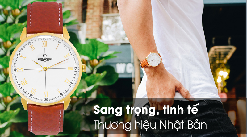 Đồng hồ nam SR Watch SG2089.4602RNT có kiểu dáng hiện đại Đồng hồ nam SR Watch SG2089.4602RNT có kiểu dáng hiện đại