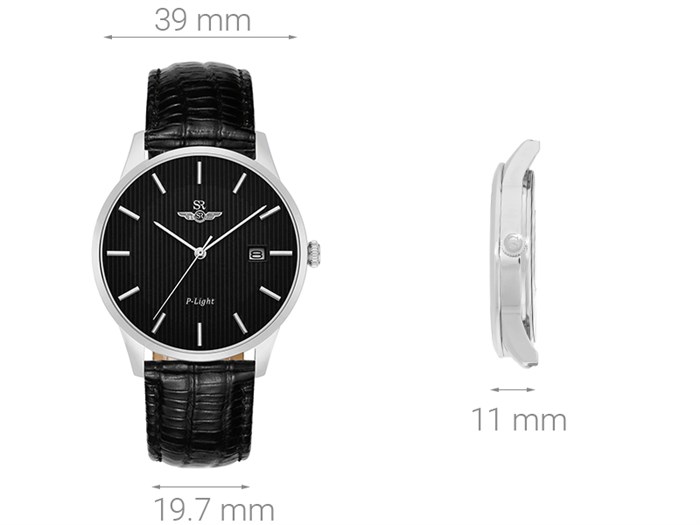 Đồng hồ SRWATCH 39 mm Nam SG10050.4101PL Màu Đen