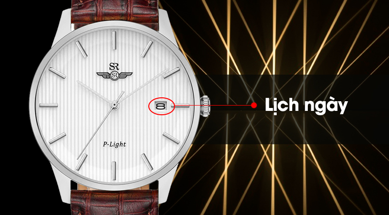 Đồng hồ nam SR Watch SG10050.4102PL có lịch ngày tiện dụng