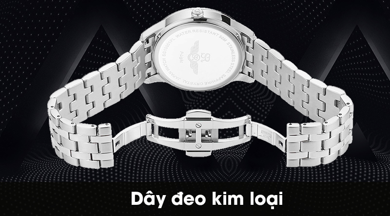 Đồng hồ nam SR Watch SG10051.1102PL có dây đeo bền bỉ