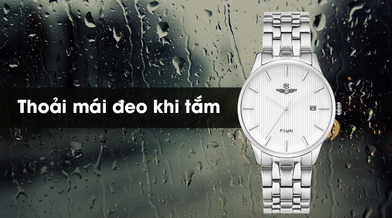 Đồng hồ nam SR Watch SG10051.1102PL có hệ số chống nước 5 ATM