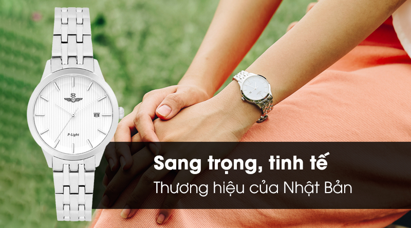 Đồng hồ nữ SR Watch SL10051.1102PL có kiểu dáng sang trọng Đồng hồ nữ SR Watch SL10051.1102PL có kiểu dáng sang trọng