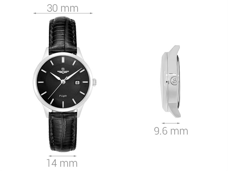 Đồng hồ SRWATCH 30 mm Nữ SL10060.4101PL Màu Đen