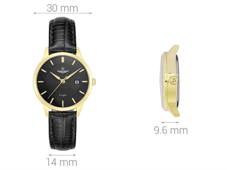 Đồng hồ SRWATCH 30 mm Nữ SL10060.4601PL Màu Đen