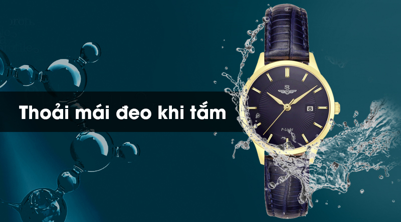 Đồng hồ nữ SR Watch SL10060.4603PL có độ chống nước 5 ATM