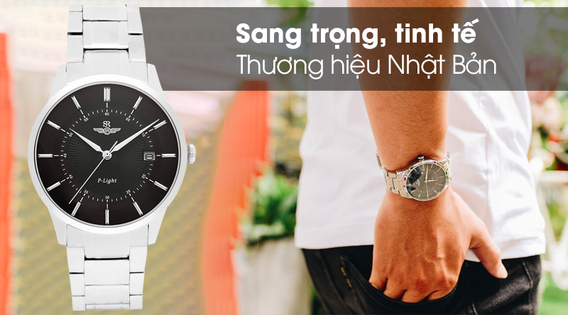 Đồng hồ nam SR Watch SG10061.1101PL có thiết kế sang trọng Đồng hồ nam SR Watch SG10061.1101PL có thiết kế sang trọng