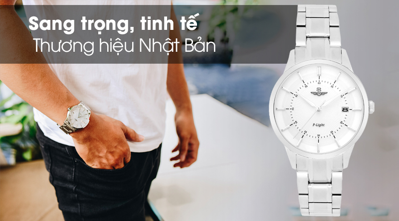 Đồng hồ nam SR Watch SG10061.1102PL có thiết kế sang trọng Đồng hồ nam SR Watch SG10061.1102PL có thiết kế sang trọng