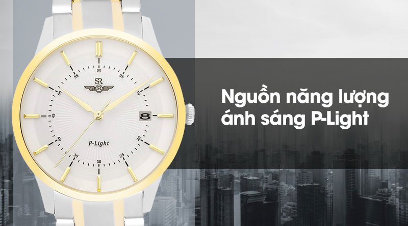 Đồng hồ nam SR Watch SG10061.1202PL sử dụng công nghệ P-Light Đồng hồ nam SR Watch SG10061.1202PL sử dụng công nghệ P-Light